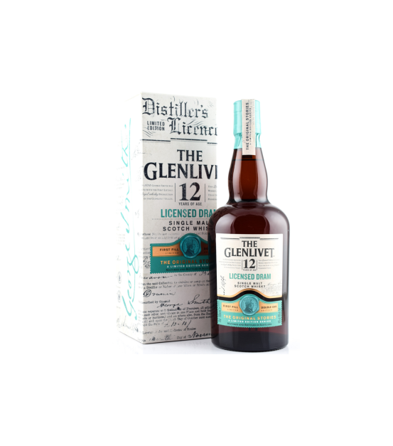 WHISKY Glenlivet 12 Y O Licensed Dram