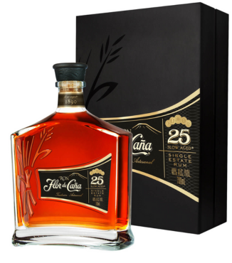 RUM Flor De Cana 25 Y O Gift Box