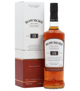 WHISKY Bowmore 15 Y O