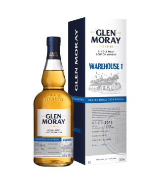 WHISKY Glen Moray Warehouse 1 Peated Rioja Finish
