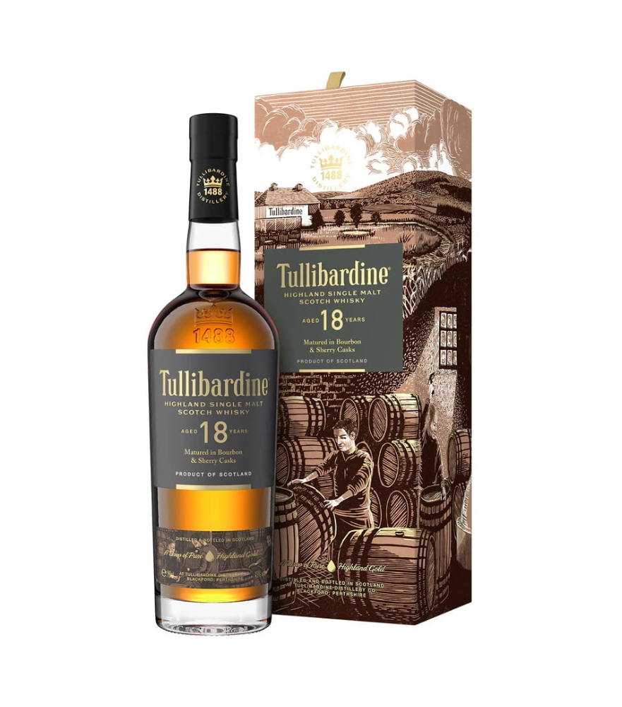 WHISKY Tullibardine 18yo Bourb/Sherry
