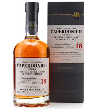 WHISKY Caperdonich 18 Y O Peated