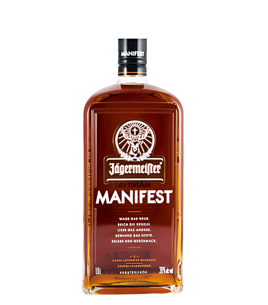 LIKIER Jagermeister Manifest 38% 0,5l + kieliszki