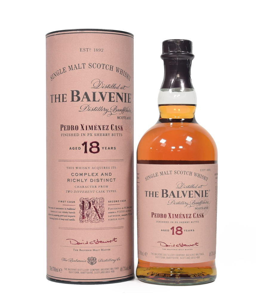 WHISKY Balvenie 18YO Sherry PX Cask