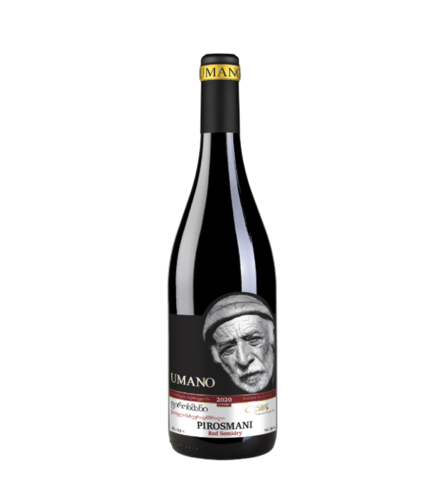 WINO Umano Pirosmani Czerwone Półwytrawne