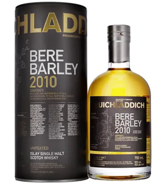 WHISKY Bruichladdich Bere Barley 2010