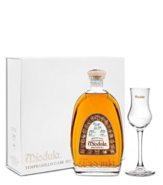 WÓDKA Leżakowana Miodula Tempranillo Cask+kielisze