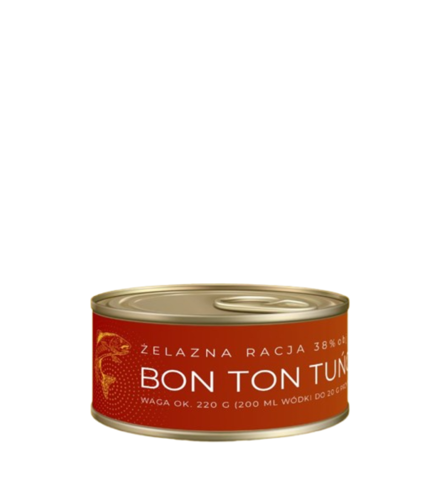 WÓDKA Bon Ton Puszka Tuńczyk