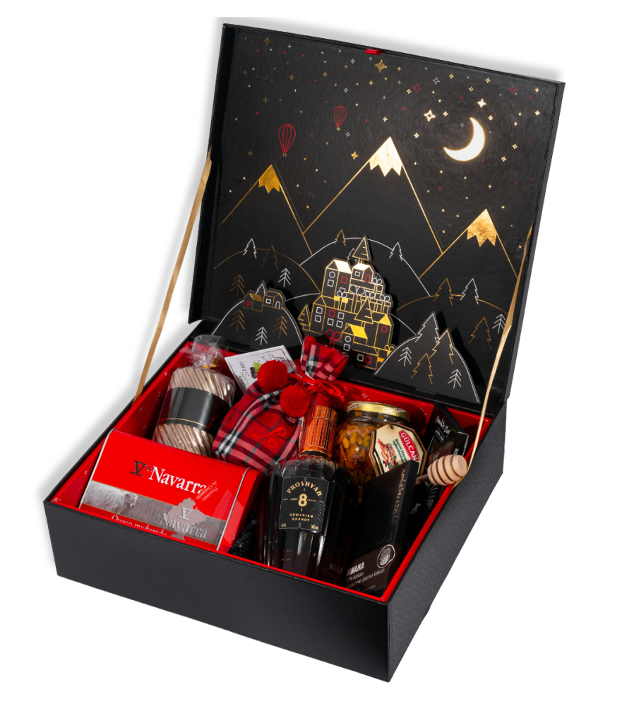 Zestaw Upominkowy – Pudełko Świąteczne 3D