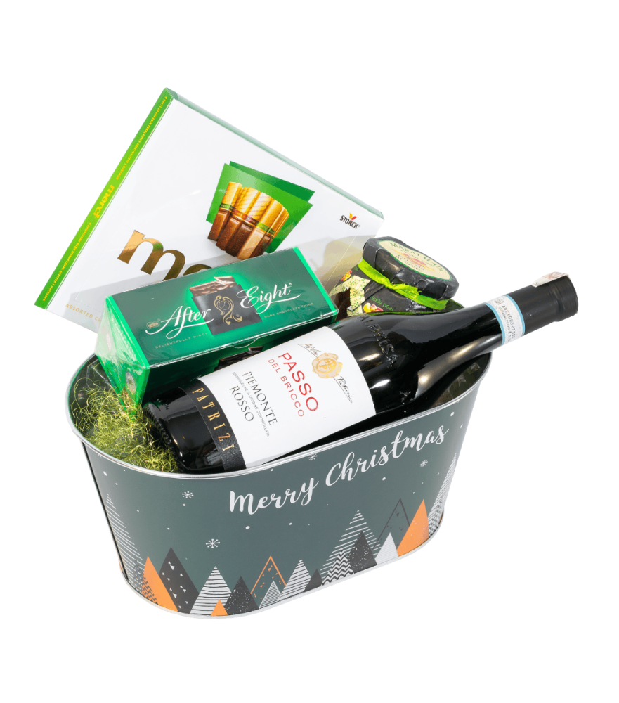 Cooler Merry Christmas – Wino włoskie Passo del Bricco Piemonte