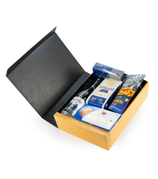 Zestaw Prezentowy z Wódką Biały Bocian i Dodatkami