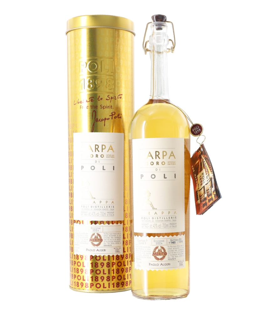 GRAPPA Poli Sarpa Oro Barrique