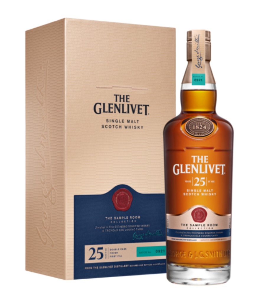 WHISKY Glenlivet 25yo The Sample Room