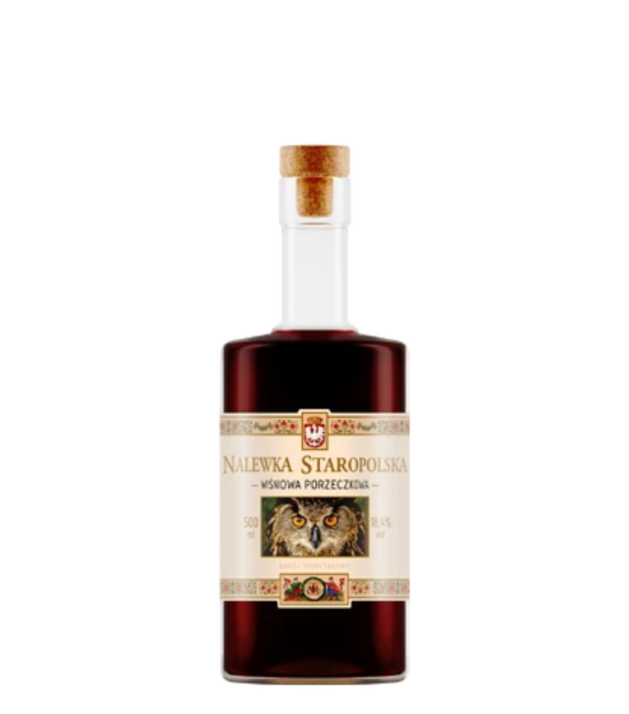 Nalewka Staropolska Wiśnia/Porzeczka 18,4% 0,5l