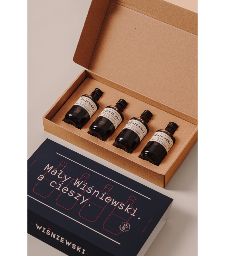 NALEWKA Wiśniewski zestaw mini 4x0,05l