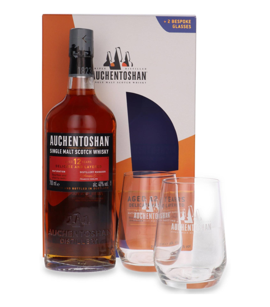 WHISKY Auchentoshan 12yo + szklank