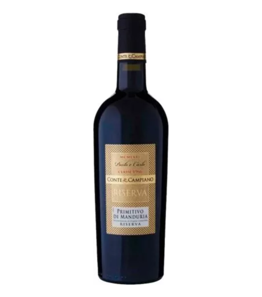 WINO Primitivo Conte di Campiano Riserva