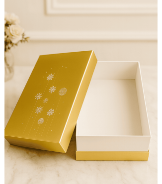 Pudełko prezentowe złote