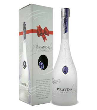 WÓDKA Pravda Ozdobny Kartonik