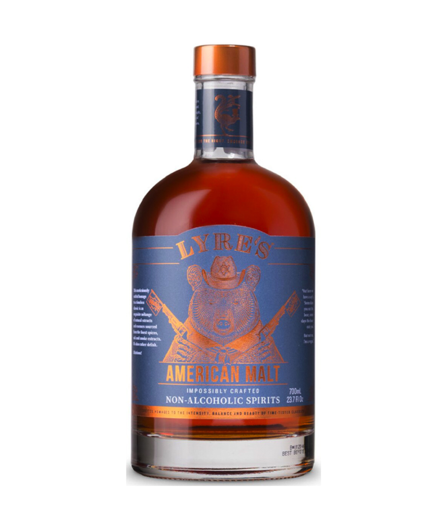 BEZALKOHOLOWE WHISKY Lyre's American Malt