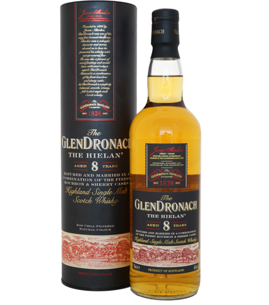 WHISKY Glendronach 8 Y O The Hielan