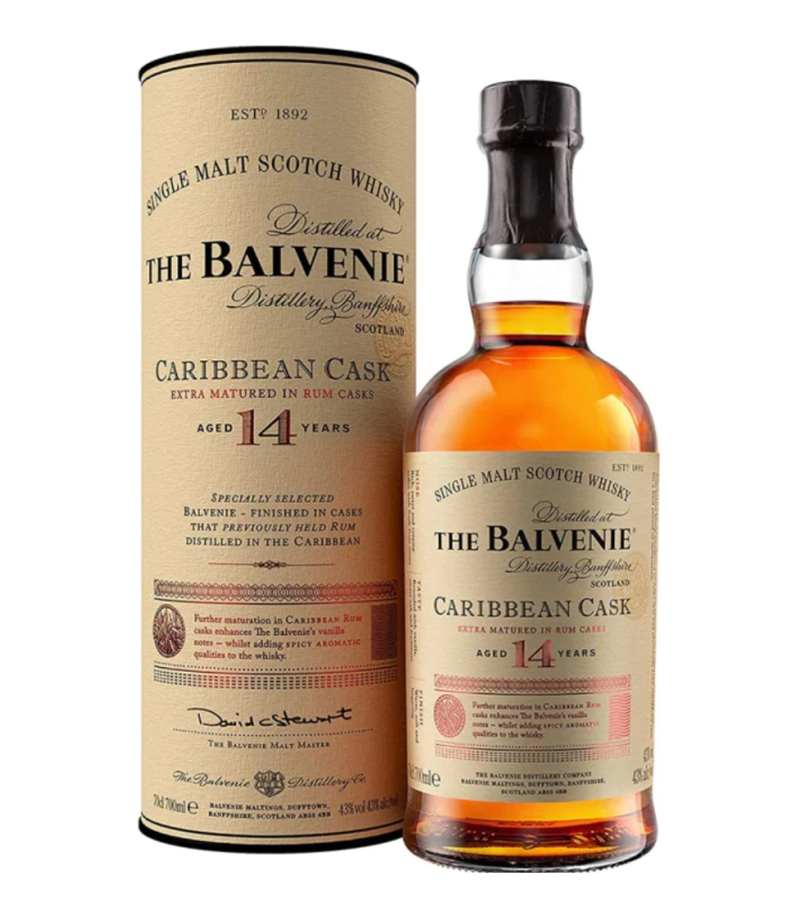 WHISKY Balvenie Caribbean Cask 14 Y O