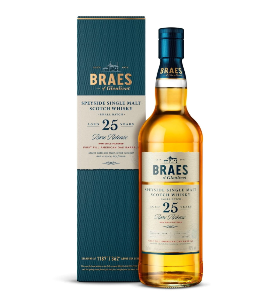 WHISKY Braes Of Glenlivet 25 Y O