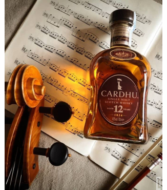 WHISKY Cardhu 12 Y O Szklanki