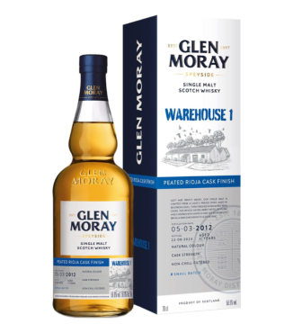 WHISKY Glen Moray Warehouse 1 Peated Rioja Finish