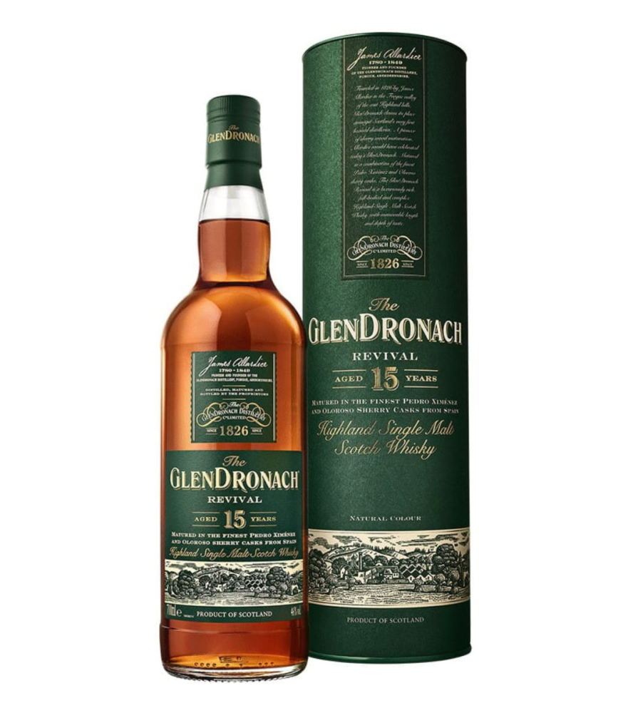 WHISKY Glendronach 15 Y O Revival