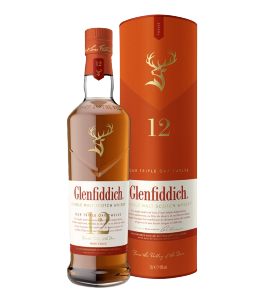 WHISKY Glenfiddich 12yo Triple Oak 40%