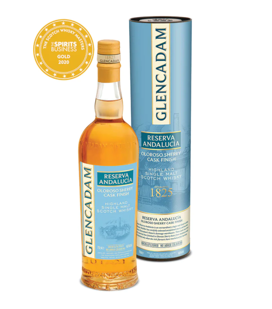 WHISKY Glencadam Reserva Andalucia