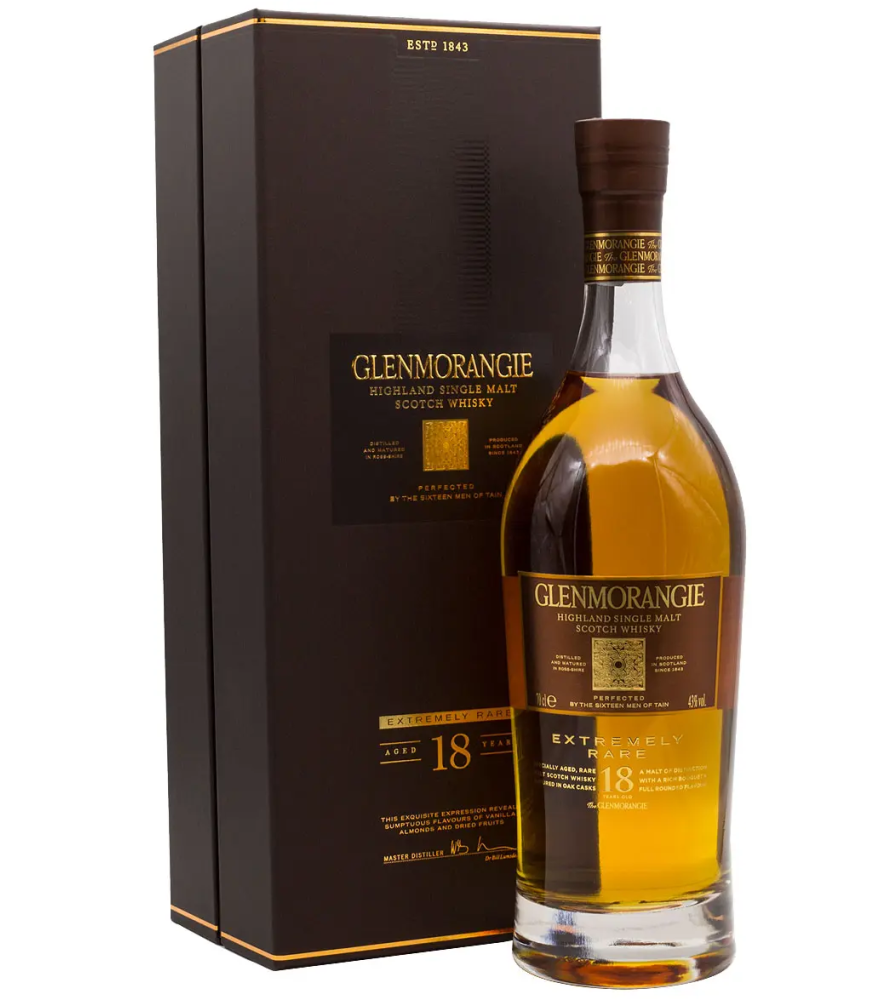 WHISKY Glenmorangie 18 Y O Extremely Rare