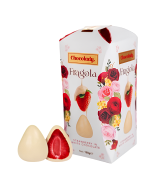 SŁODYCZE Fragola White Chocolate 120g