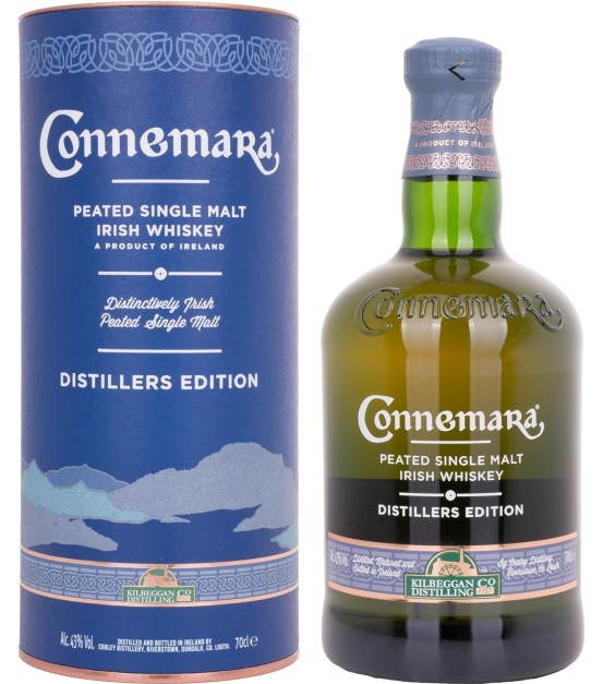 WHISKY Connemara Distillers Edition Peated 43% 0,7