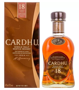 WHISKY Cardhu 18 Y O